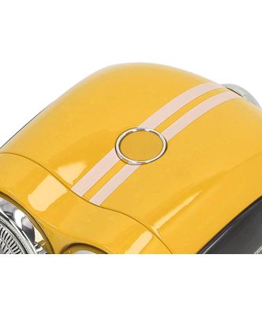 Generic Small Beard Trimmer | 10300 RPM Wet Dry Mini Electric Shaver | IPX7 Waterproof | Curved Design | Type C Charging - Perfect for Dating (Yellow - Buy Online on GoSupps.com