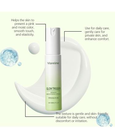 Viareline Body Care Spray Gently Cleansing Underarms Smooth Skin Care Body External Spray - Buy Online on GoSupps.com