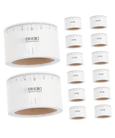 DOITOOL Eyebrow Template 50pcs Brow Mapping Ruler Eyebrow Shaper Professional Eyebrow Line Template Eyebrow Powder Make up