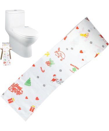 Christmas Toilet Paper Roll Cute Santa Deer Pattern Toilet Tissue Christmas Napkins Disposables Dinner Napkins Santa Claus Paper Napkin Merry Christmas Funny Toilet Paper for Holiday Home Four-color Christmas - Buy Online on GoSupps.com