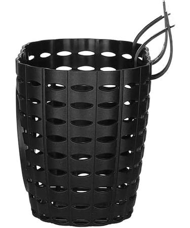 YeloYolker Kids Black Bike Basket with Bell - Cute Front Handlebar Basket for Boys & Girls | Portable Tricycle Basket for School, Outdoor Cycling - Dino Design - Buy Online on GoSupps.com