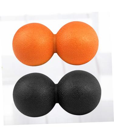 CLISPEED 2pcs Peanut Massage Ball - Double Lacrosse Ball for Muscle Relief & Yoga | International Shipping - Buy Online on GoSupps.com