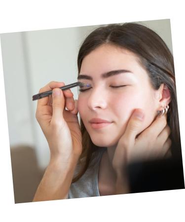 BELLIFFY 10 Pcs Eye Shadow Brush Sponge Blush Makeup Brush Dual Ended Makeup Brush Stainless Steel Black - Buy Online on GoSupps.com