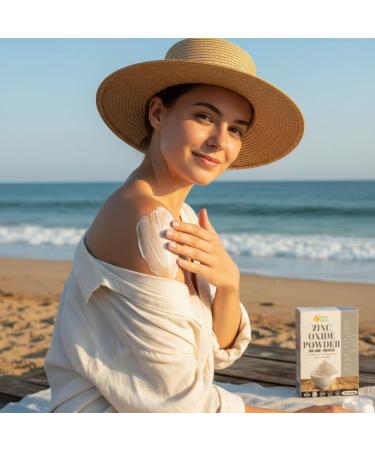 Herbs Botanica Zinc Oxide Powder Non-Nano 1 lb Uncoated for DIY Skincare, Sunscreen, Lotion, Soap & Crafts Oxido de Zinc Polvo for Cosmetic & Personal Use - Buy Online on GoSupps.com
