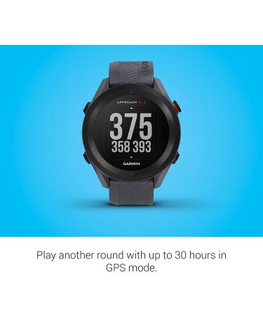 Garmin Approach S12 GPS Golf Watch - Granite Blue | 42k+ Preloaded Courses - Buy Online on GoSupps.com