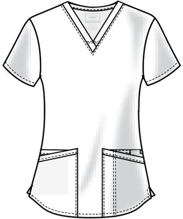 Women's Workwear Scrub Top | Soft Stretch V-Neck | WW665 | Small, Black - Buy Online on GoSupps.com