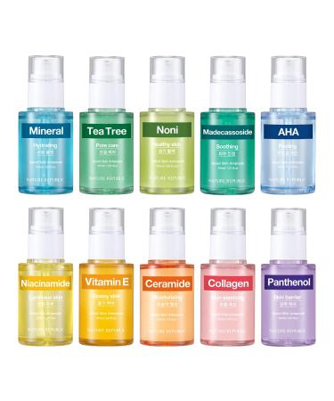Buy Nature Republic Good Skin Tea Tree Ampoule 1.01 fl oz - Best Skin Care for Acne & Oily Skin - Buy Online on GoSupps.com
