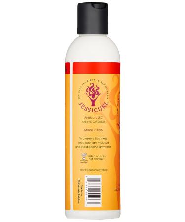 Gentle Lather Shampoo by Jessicurl - Vegan Sulfate-Free Cleansing Curly Hair Shampoo with Citrus Lavender - 8 Fl Oz - Buy Online on GoSupps.com