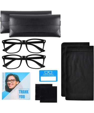 COOLOO Blue Light Blocking Gaming Glasses - Anti Glare, Headache & Eye Strain Relief - Stylish & Lightweight - 11-black+black - Buy Online on GoSupps.com