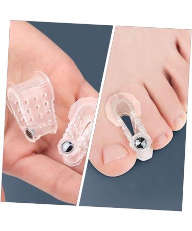 FOMIYES Magnetic Toe Splint Set - 4 Pairs | Bunion Correctors & Toe Spreaders for Foot Stretcher | Nail Clipper & Separator Tool for Toe Alignment - Buy Online on GoSupps.com