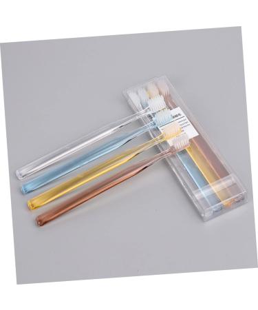 8-Piece Cardboard Tooth Hygiene Set | Travel Toothbrush & Dental Brushes | Perfect Gift Ideas for Adults - Buy Online on GoSupps.com