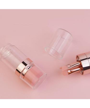 Verdant Touch Cosmetic Brush 5-in-1 Makeup Brush Set Portable Foundation Loose Powder Eyeshadow Eyebrow Lip Cosmetic Brush Rose Gold Electroplated - Buy Online on GoSupps.com