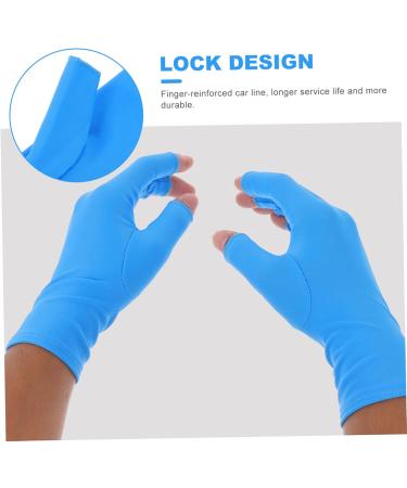 Healeved 1 Pair Nail Gloves Child Glove Light Elastic Spandex Anti-Black - Buy Online on GoSupps.com