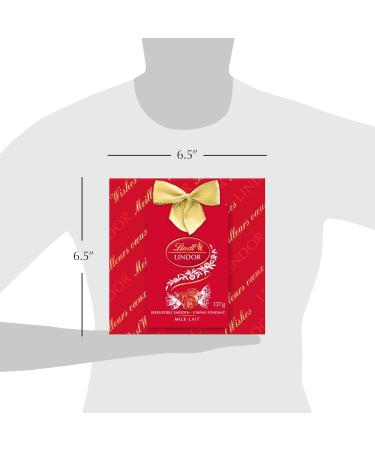 Lindt LINDOR Milk Chocolate Truffles Gift Box 137 Grams Milk 137 g (Pack of 1) - Buy Online on GoSupps.com