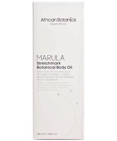 Shop African Botanics Marula Stretch Mark Botanical Body Oil - Nourish & Repair Skin | International Shipping Available - Buy Online on GoSupps.com