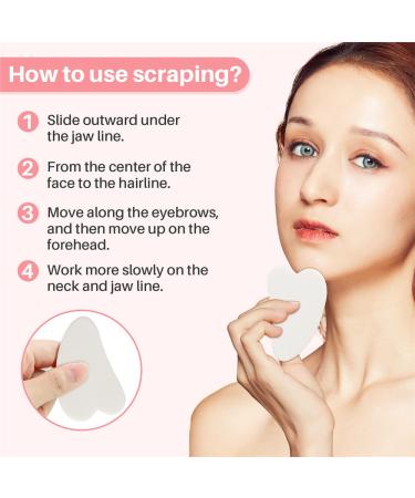 Jade Roller and Gua Sha Set - Facial Beauty Massager for Glowing Skin Fine Lines & Wrinkles Relief - International Shipping - Buy Online on GoSupps.com