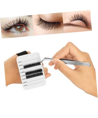 FOMIYES 3 Pcs Grafting Eyelash Tray - Eyelash Holder & Glue Holder for Extensions - White Eyelash Hand Plate - Perfect for Professionals - Buy Online Now - Buy Online on GoSupps.com