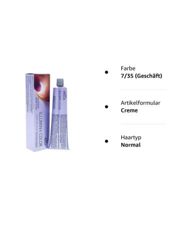Wella Professionals Illumina Hair Color IC 7/35 Gold Mahogany - 57g | Premium International Shipping - Buy Online on GoSupps.com