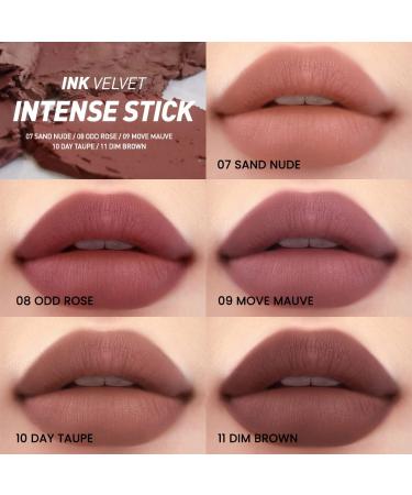Peripera Ink Velvet Intense Lipstick - High Pigment Color, Longwear, Weightless, 0.13 oz (009 MOVE MAUVE) | Non-Animal Tested, Gluten-Free, Paraben-Free - Buy Online on GoSupps.com
