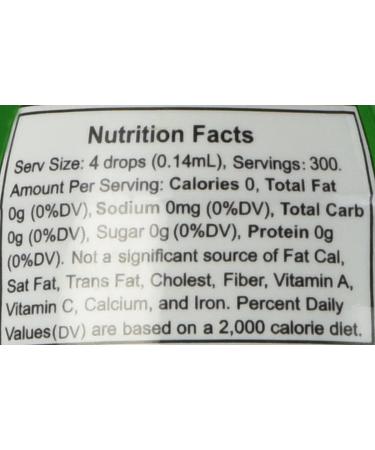 EZ-Sweetz Liquid Stevia Sweetener (2-Pack 1.36oz) - De-Bittered, 300 Servings/Bottle - Buy Online on GoSupps.com