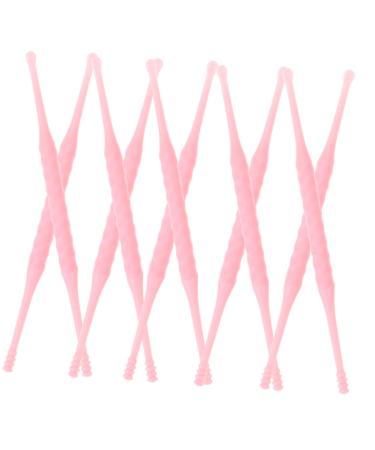 BEBEMOKO 12 Pcs Earwax Removal Tools Plastic Ear Gentle Ear Cleaner for Boys and Girls and Adults Random