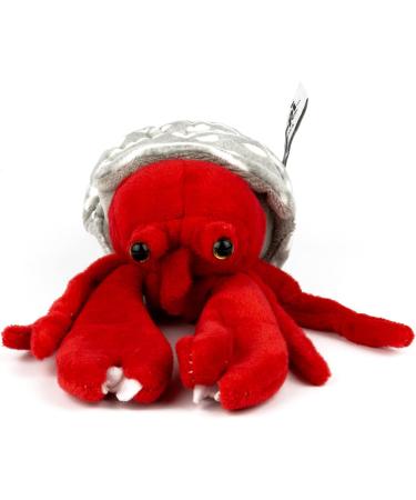 Zappi Co Hermit Crab Plush Toy - Safari Animals Collection (25cm) - Buy Online on GoSupps.com