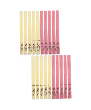 FOMIYES 20 STK umbilical candle mild Moxibustion deliveries umbilical mopibusage sticks Giteer Safe travel size MOXA bars for mild moxibusion Moxariegel for moxibusion body aromatherapy