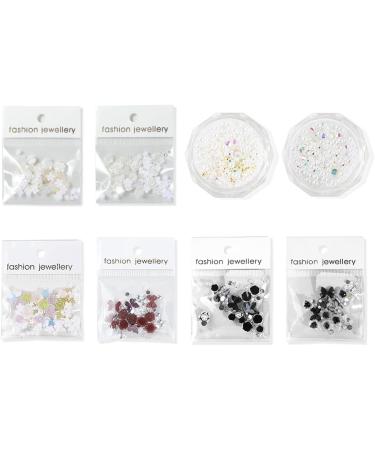 Pearl Mixed Flower Camellia Nail Art Set 3D Nail Art Supplies Nail Tip Nail Glitter Acrylic Nail Art Decorations Nail Art Jewelry 3d Flower Nail Nail Art Kit Nail Art Gems Kit Multi-Color - Buy Online on GoSupps.com