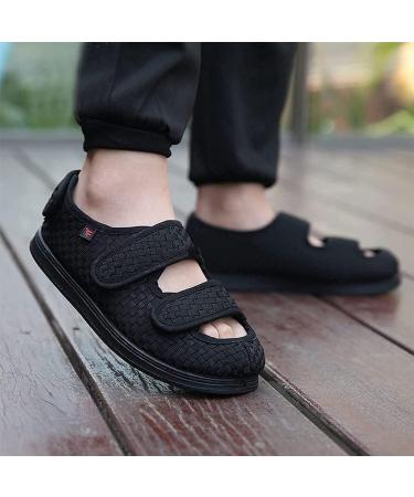 ExKaTe Women's Diabetic Recovery Shoes - Adjustable Orthopedic Wide Width Walking Shoes for Swollen Feet, Arthritis, and Edema - Elderly Women's Slipper - Buy Online on GoSupps.com