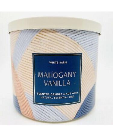 Buy Bath & Body Works Mahogany Vanilla 3-Wick Candle w/Essential Oils - 14.5 oz | Spring 2022 Scents | International Shipping Available - Buy Online on GoSupps.com