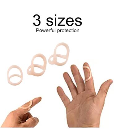 WAKECTS Waterproof Mallet Finger Splint - 3 Pack Oval Finger Protection for Schlegelfingen & Arthritis (Size 8-10 6.2-6.8 cm) - Buy Online on GoSupps.com