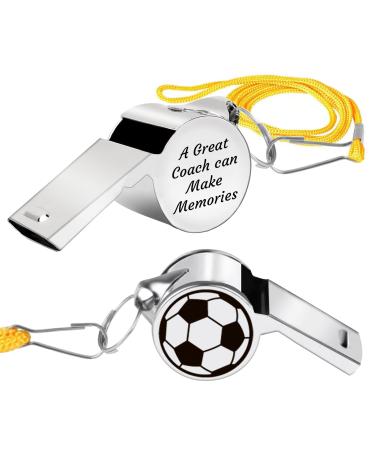 Camal Trillerfeife trill whistle with engraving stainless steel trill whistle with lanyard for school sports lessons referee football coach trill whistle personalized