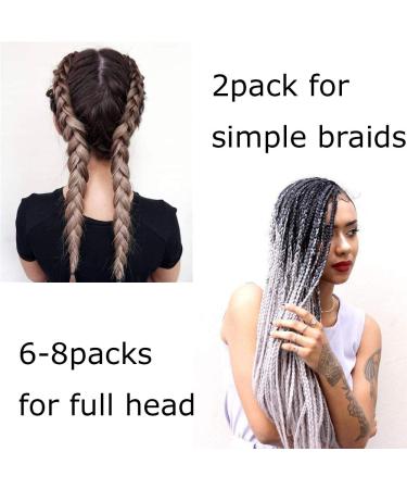 Silk-Co 60cm Braids Extensions - KanCalon Kunsthaar for Jumbo Box Braids & Twist - 5 Pieces Bleich Blonde Crochet Hair - Buy Online on GoSupps.com