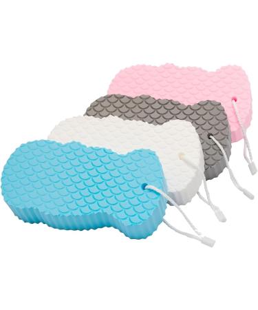 Super Soft Exfoliating Bath Sponge - Ideal for Adults Children & Pregnant Women | Gentle Skin Care & Exfoliation - Buy Online on GoSupps.com