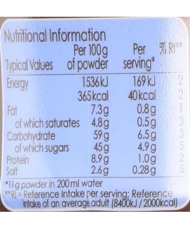 Options Belgian Chocolate Drink 220g - Buy Online on GoSupps.com