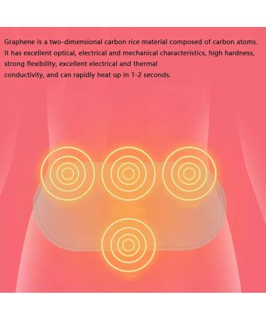 Jkapagzy Menstrual Relief Heating Cushion - Electrical Vibration Massage Belt for Pain Relief - Washable Women's menstrual pads - Buy Online on GoSupps.com