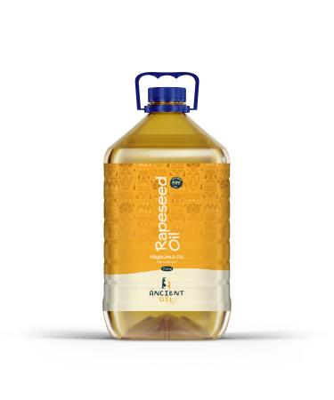 The Ancient Oil Company | Rapeseed Oil | 3L | Refined | Made in UK | For Everyday Cooking Baking or Cold Dishes
