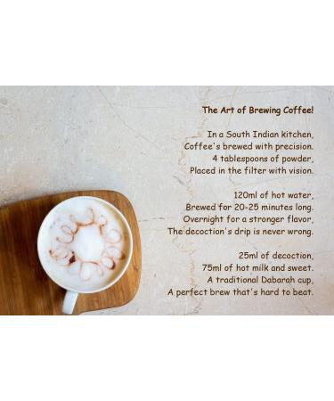 Nick Of Time South Indian Chicory Filter Coffee (55:45 Coffee Chicory Ratio) 100% Arabica AA Grade Dark Roast | Balanced Flavor & Aroma (500g|17.63 oz) - Buy Online on GoSupps.com