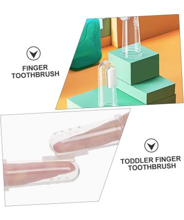 Gatuida Finger Toothbrush Set for Dogs & Kids | Oral Cleaning Finger Brushes with Replaceable Heads - Buy Online on GoSupps.com