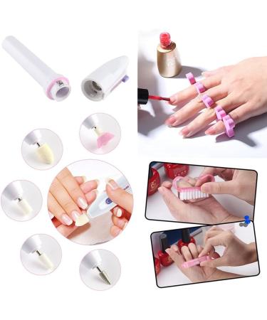 RuiChy 5-in-1 Electric Manicure Set: Nail Drill File Grinder Grooming Kit with Nail Brush, Callus Remover, Buffer, Polisher - Ideal for Home or Salon Pedicures - Buy Online on GoSupps.com