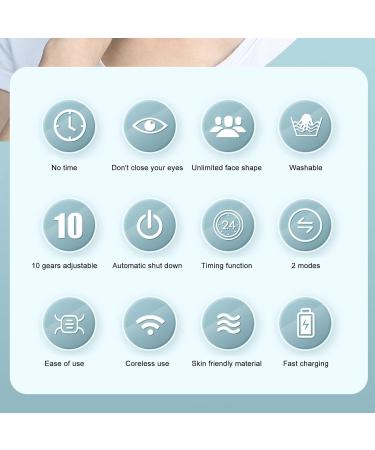 V Face Massage Belt Electric Face Lift Mask Face Slimming Belt Black USB Charge EMS 2 Modes 10 Gears Face Skin Tightening Device Electric Double Chin Reducer Anti Aging V Line Up Lift Belt - Buy Online on GoSupps.com