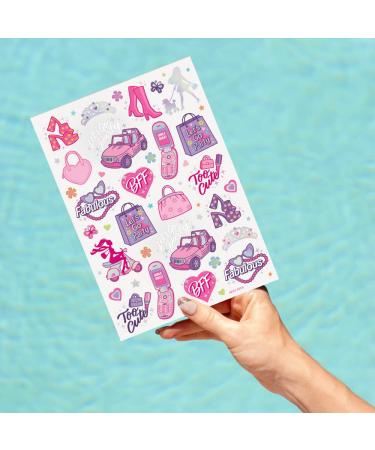 XO Fetti Pink Temporary Tattoos for Girls - 42 Styles | Birthday Party Supplies & Favors - Buy Online on GoSupps.com