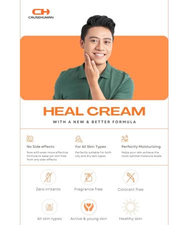 Penile heal cream for phimosis redness dryness and scarring of skin | Prevents Irritation | Phimosis Cream | Restores and Moisturizes skin | 100 ml (3.38 fl oz) | 60 days supply 3.37 Fl Oz (100ml) - Buy Online on GoSupps.com