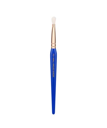 Bdellium Tools Professional Makeup Brush - Golden Triangle 765 Small Angled Shader - With All Vegan and Soft Synthetic Fibers For Flawless Professional Eye Shadow Application (Blue 1pc)
