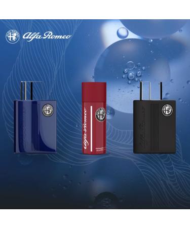 Alfa Romeo Alfa Romeo Black Men EDT Spray 4.2 oz - Buy Online on GoSupps.com