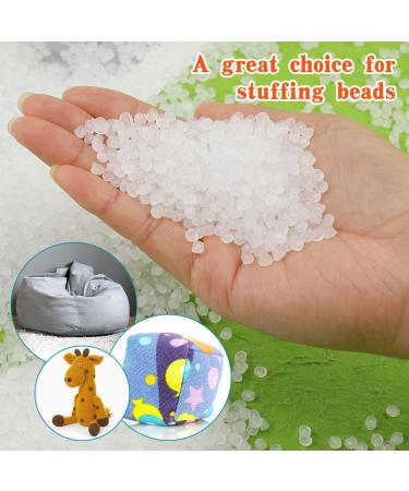 Mnuizu 300g Stuffing Beads - Elastic Transparent Poly Beads for Toys & Crafts - Buy Online on GoSupps.com