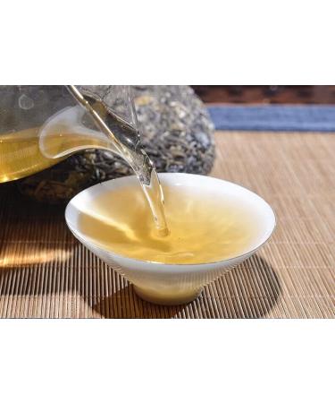 HELLOYOUNG 357g de galette de th Pu'er bio chinois du Yunnan Techniques traditionnelles sans additifs aliment vert arri re-go t sucr Th pu-erh Pu'er Tea - Buy Online on GoSupps.com