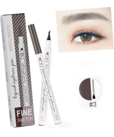 Beavorty Brow Pencil 8 pcs eyebrow pen eyebrow makeup eyebrow pencil liquid Miss eyebrow 1 count (Pack of 1) As Shownx2pcs - Buy Online on GoSupps.com