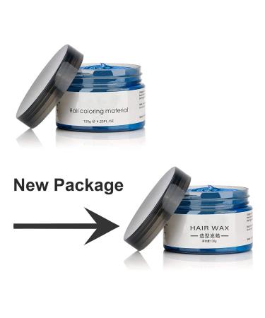 Buy Jakuva Hair Coloring Dye Wax - Temporary Blue Styling Cream for Parties Cosplay & Halloween | Easy Wash Out 4.23 oz - International Shipping Available - Buy Online on GoSupps.com