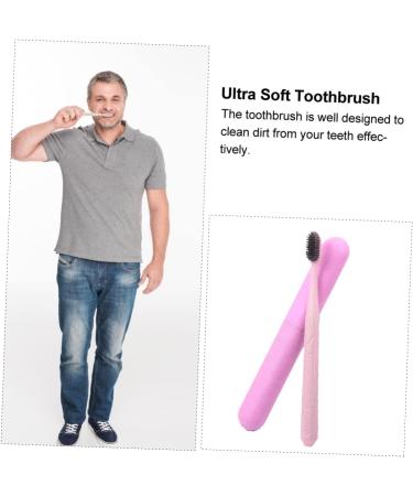 Minkissy 6-Piece Travel Toothbrush Set for Kids | Ultra Soft Long Handle Toothbrushes & Toothpaste | Sensitive Oral Care - Buy Online on GoSupps.com